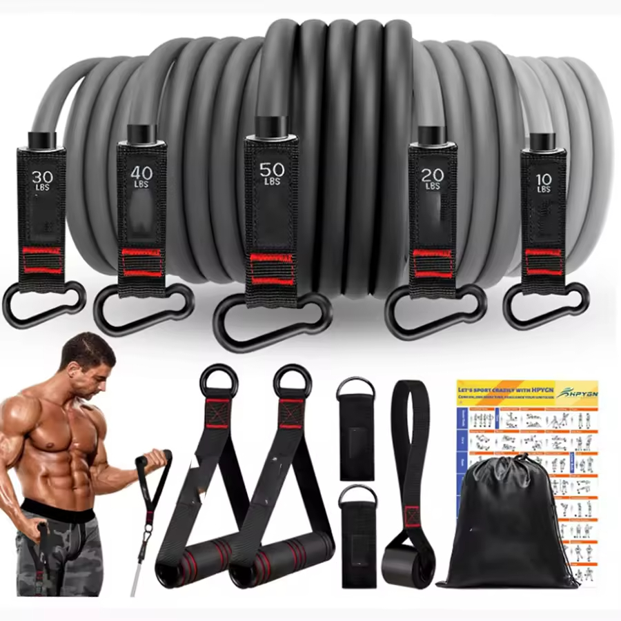 Home Gym Xl - Sabuk Latihan Ketahanan, Pita Kekuatan Kebugaran