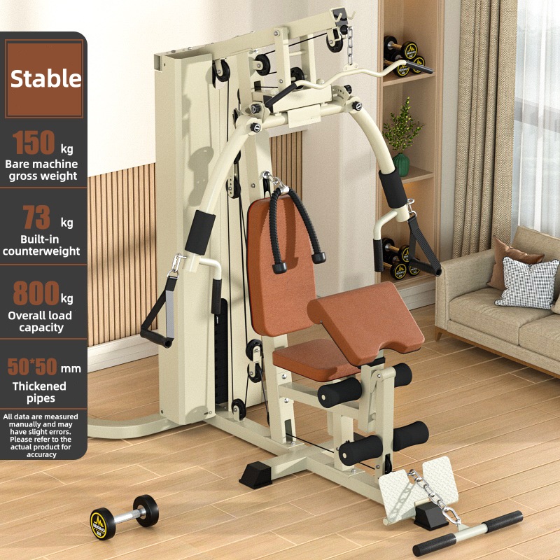 Home Gym Multi Station - Mesin latihan komprehensif, mesin kebugaran tarik