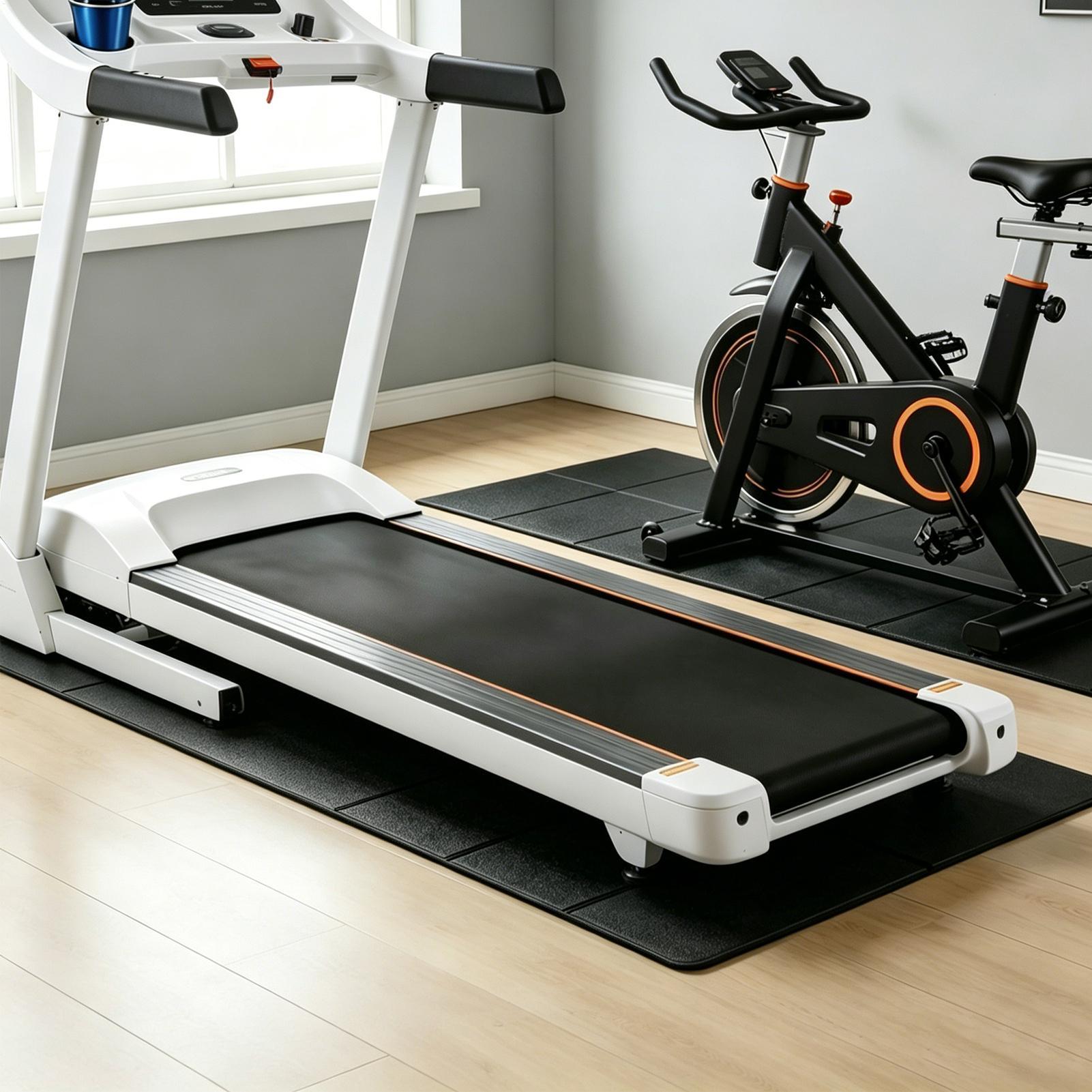 Home Gym Leg - Alas Treadmill untuk Lantai Anti Selip