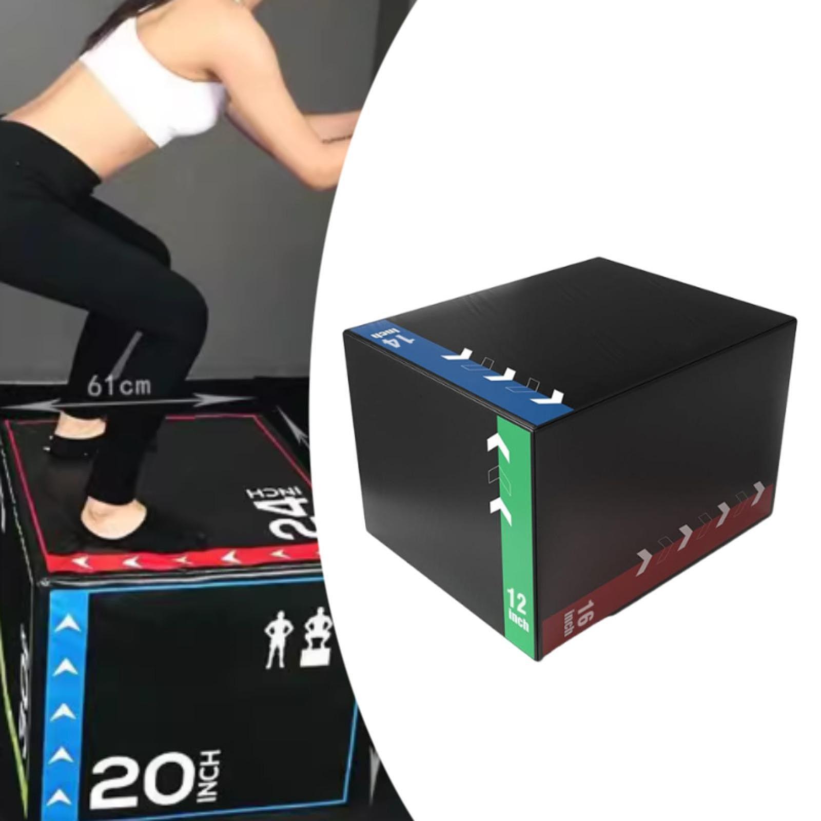 Home Gym In A Box - Kotak Lompat Plyometrik Heavy Duty Serbaguna