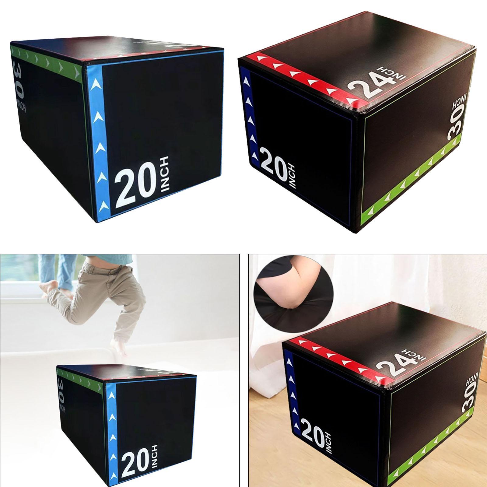 Kotak Lompat Plyometric 3-in-1 - Home Gym In A Box ulasan dan harga