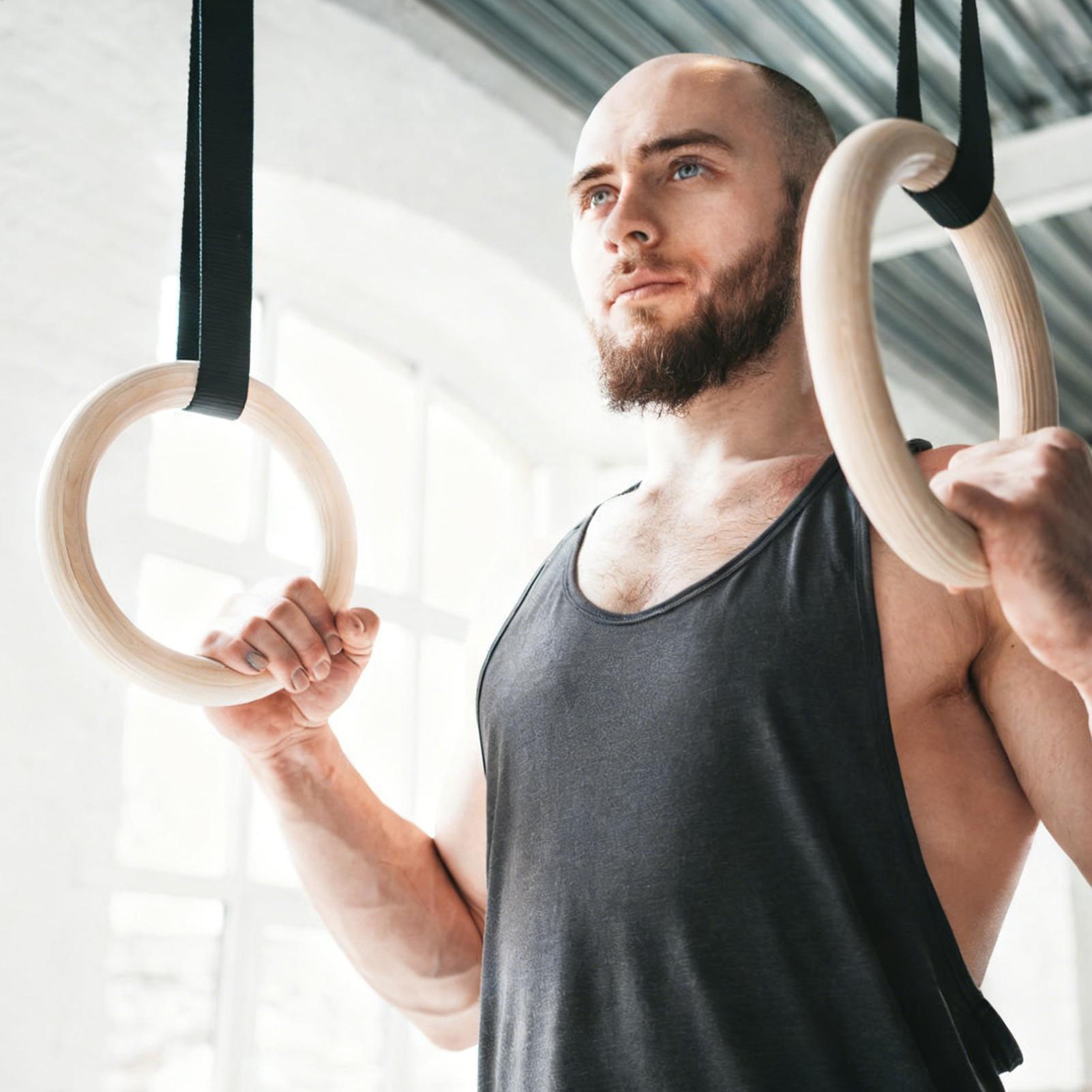 2 Buah/Pasang Cincin Senam Kay - Gymnastic Rings Wooden ulasan dan harga