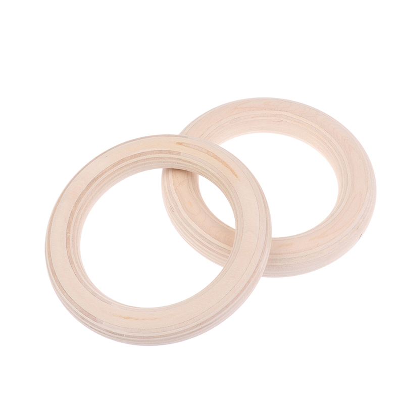 2 Buah/Pasang Cincin Senam Cro - Gymnastic Rings Wooden ulasan dan harga