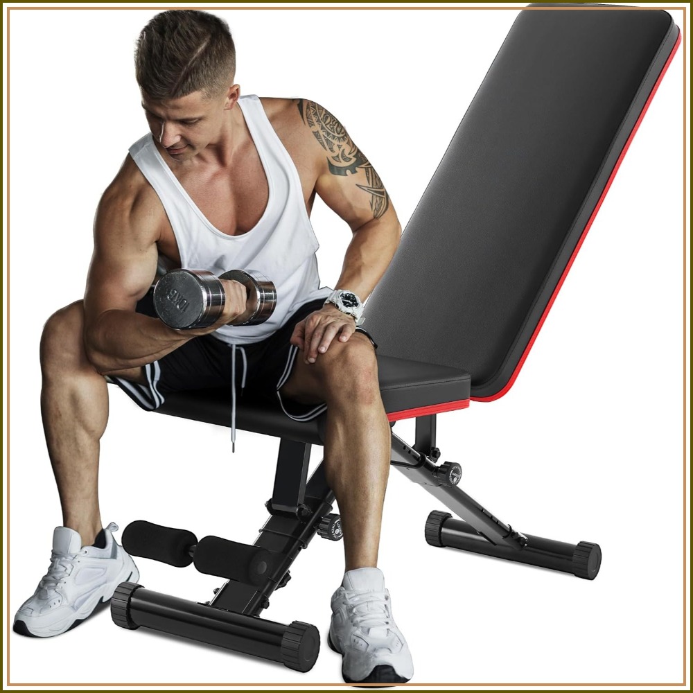 Bangku Angkat Beban yang Dapat - Home Gym Full Body ulasan dan harga