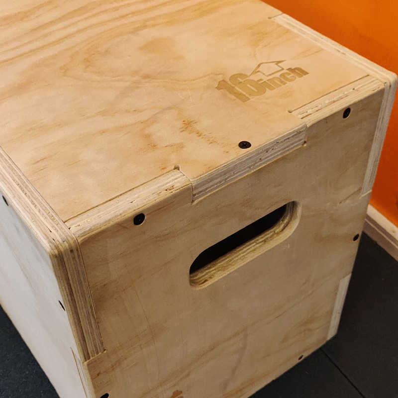Kotak Lompat Plyometric Kayu 3 - Home Gym In A Box ulasan dan harga
