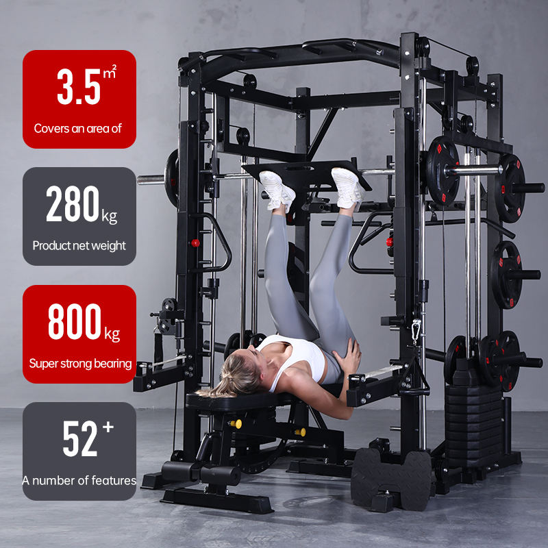 Rak Latihan Smith Machine Komp - Home Gym Multi Station ulasan dan harga