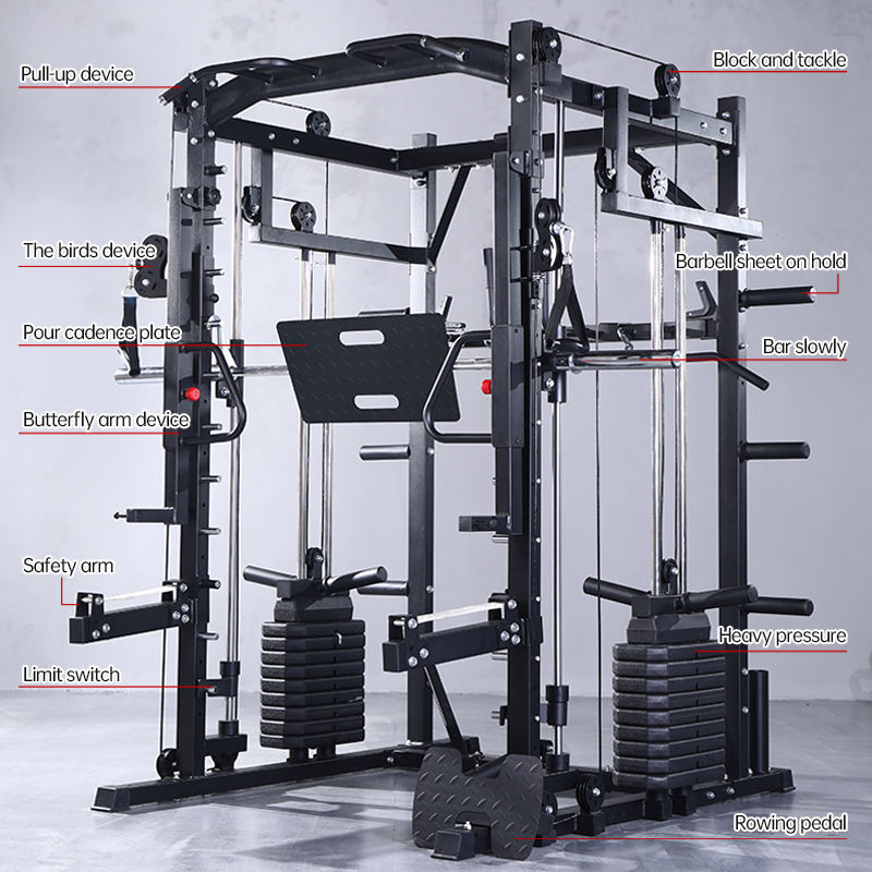 Rak Latihan Smith Machine Komp - Home Gym Multi Station ulasan dan harga