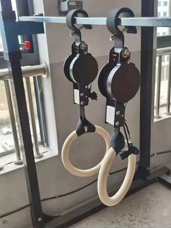 Ring Senam Birch Fitness, Beba - Gymnastic Rings Wooden ulasan dan harga