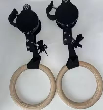 Ring Senam Birch Fitness, Beba - Gymnastic Rings Wooden ulasan dan harga
