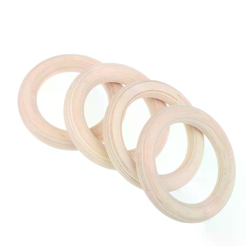 2 Buah Cincin Kayu Portabel un - Gymnastic Rings Wooden ulasan dan harga