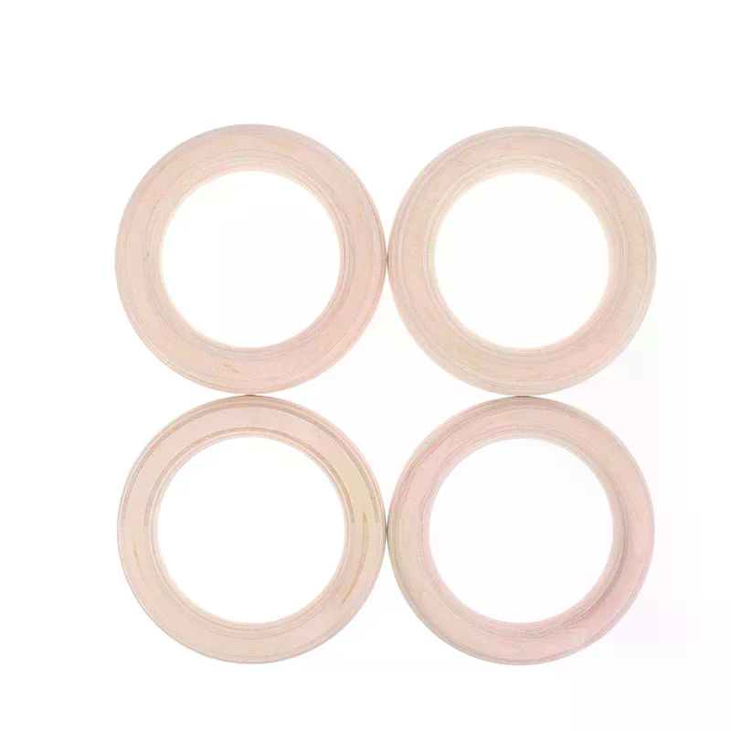 2 Buah Cincin Kayu Portabel un - Gymnastic Rings Wooden ulasan dan harga