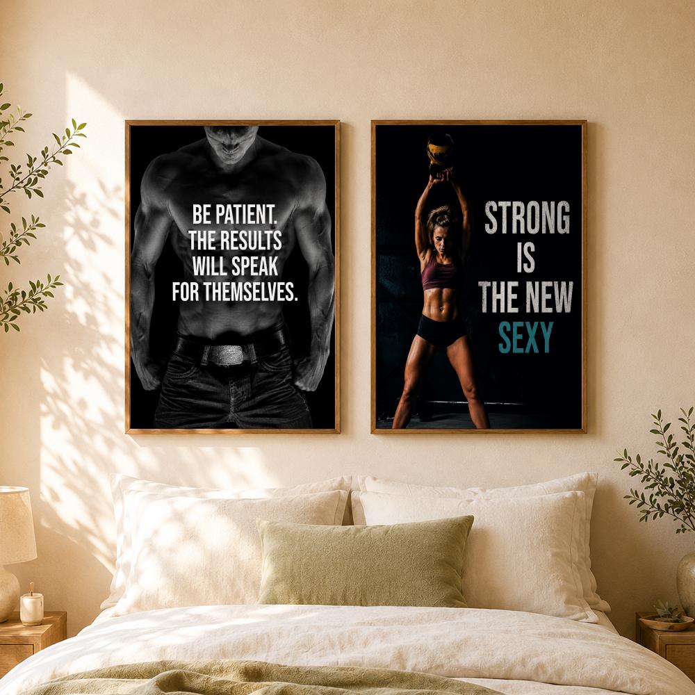 Motivasi Kebugaran Gym, Poster - Home Gym Quotes ulasan dan harga