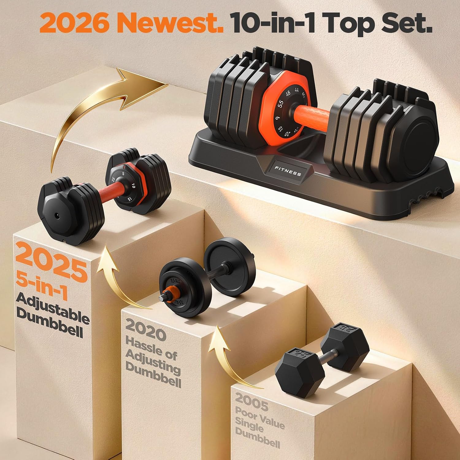 Set Dumbbell yang Dapat Disesu - Home Gym In A Box ulasan dan harga