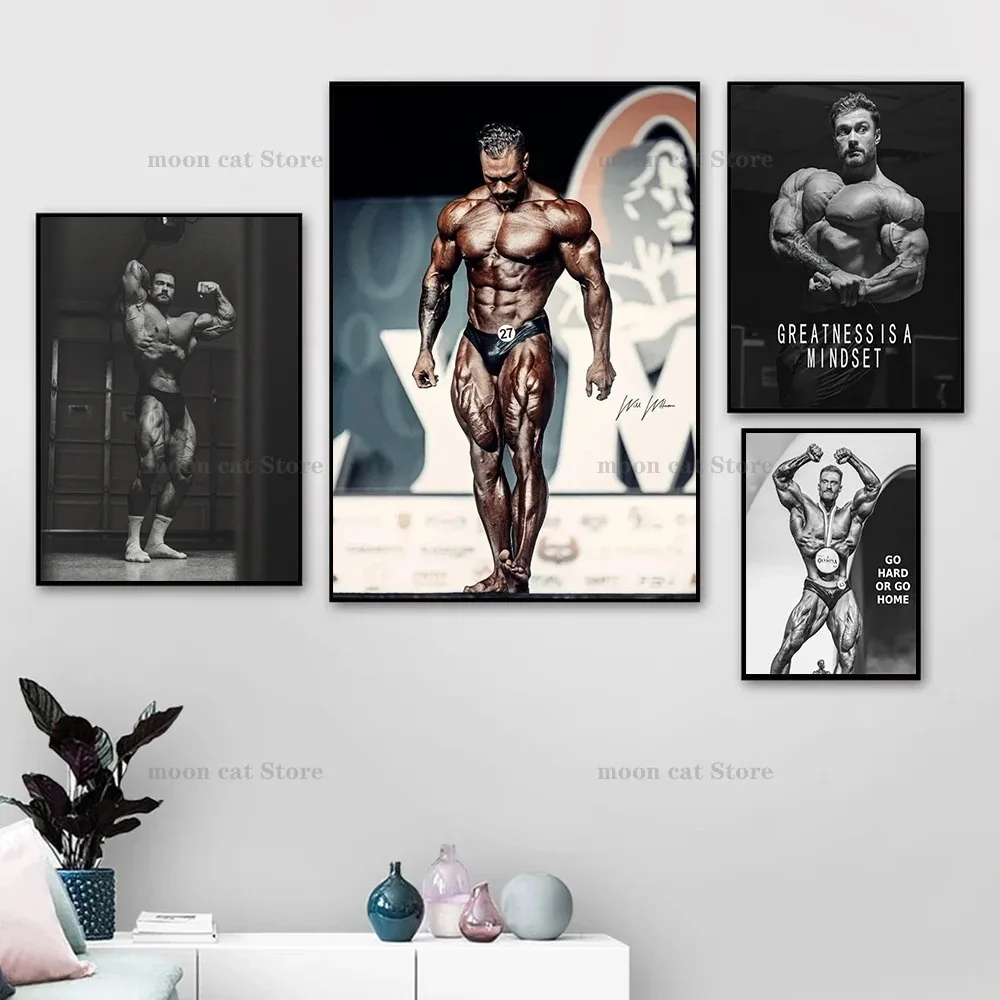 Lukisan Kanvas Chris Bumstead  - Home Gym Quotes ulasan dan harga