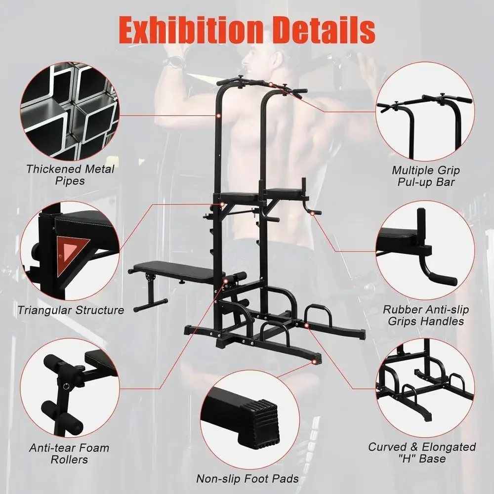 Stasiun Dip yang Dapat Disesua - Home Gym Multi Station ulasan dan harga