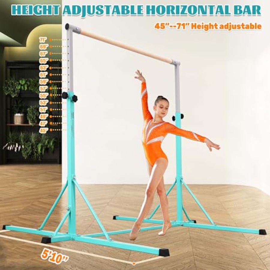 Bar Gimnastik untuk latihan gy - Gymnastic Rings Wooden ulasan dan harga