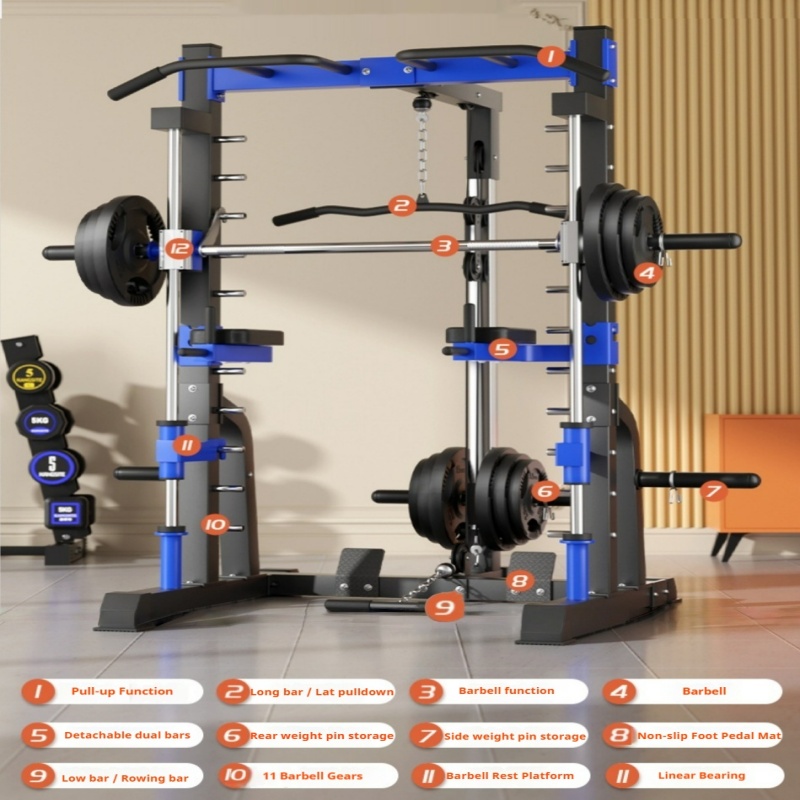 Rangka latihan multifungsi unt - Home Gym Multi Station ulasan dan harga