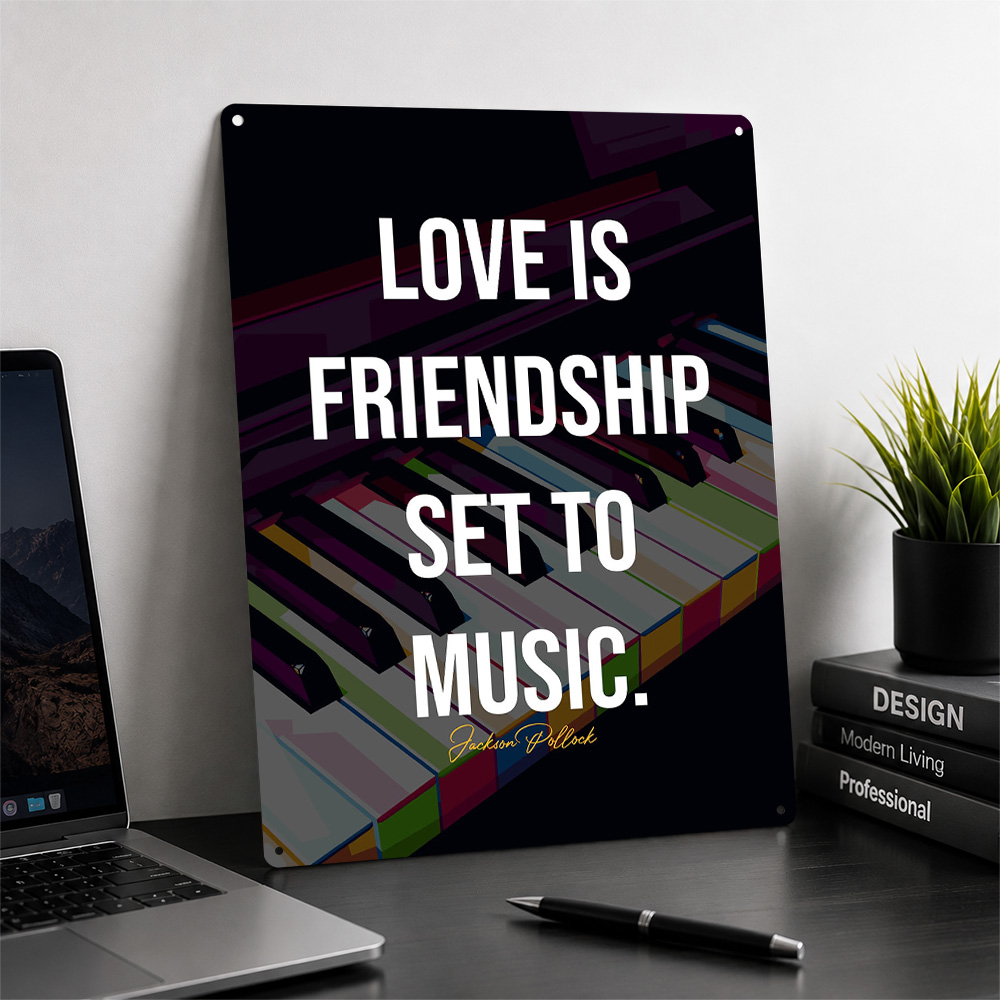 Poster Kutipan Piano, Seni Din - Home Gym Quotes ulasan dan harga